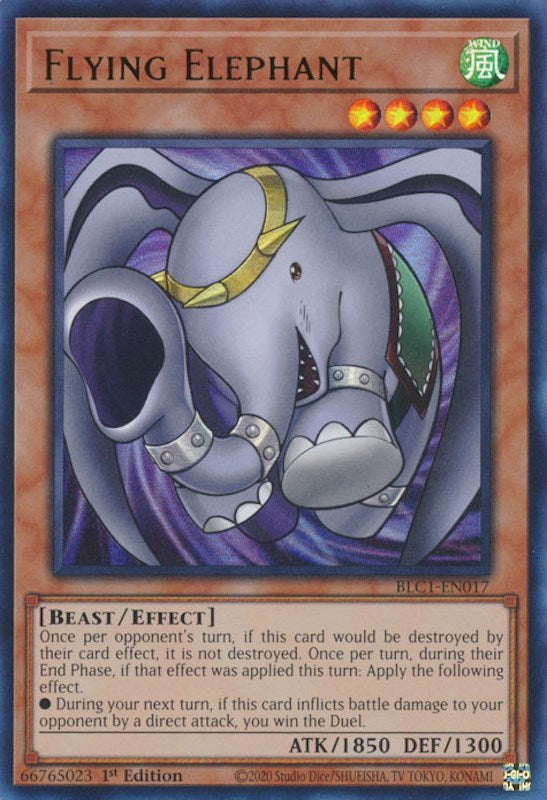 Flying Elephant [BLC1-EN017] Ultra Rare | Mega City Incorporated