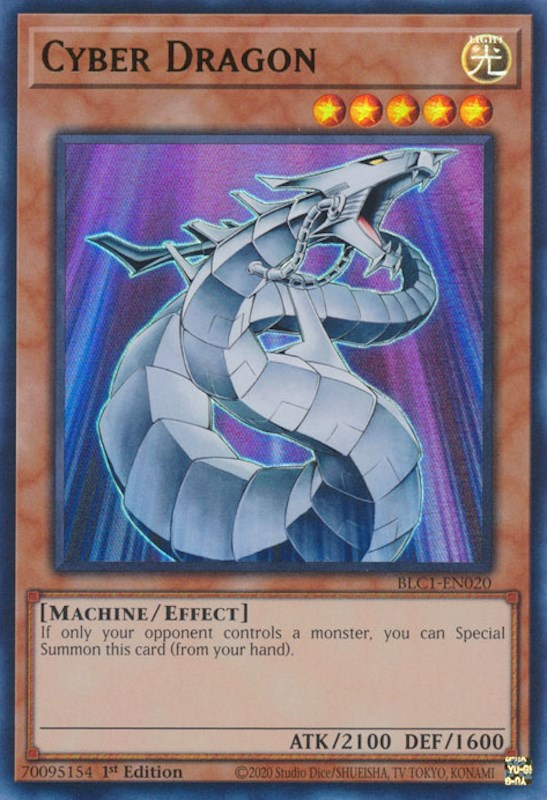 Cyber Dragon [BLC1-EN020] Ultra Rare | Mega City Incorporated