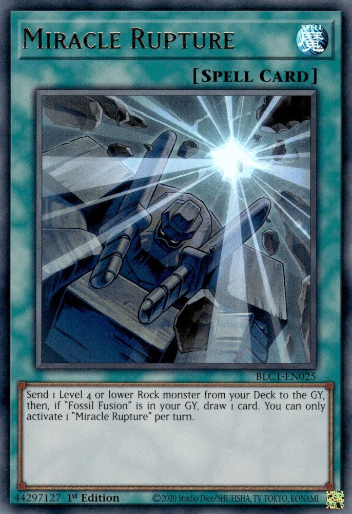 Miracle Rupture [BLC1-EN025] Ultra Rare | Mega City Incorporated