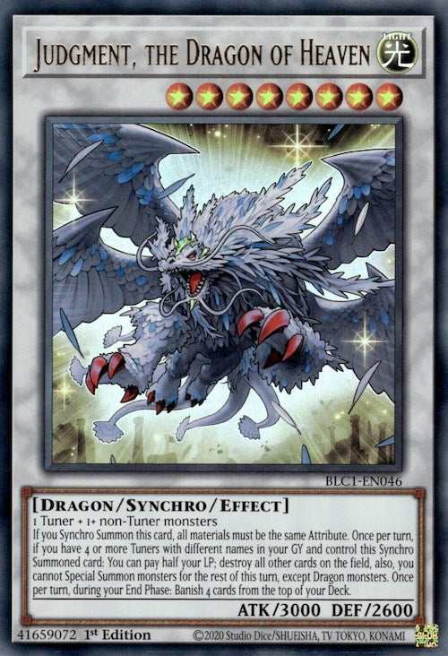 Judgment, the Dragon of Heaven [BLC1-EN046] Ultra Rare | Mega City Incorporated