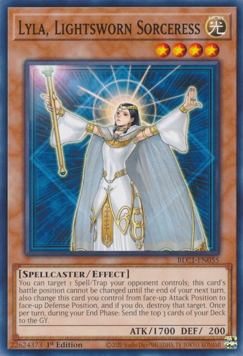 Lyla, Lightsworn Sorceress [BLC1-EN055] Common | Mega City Incorporated