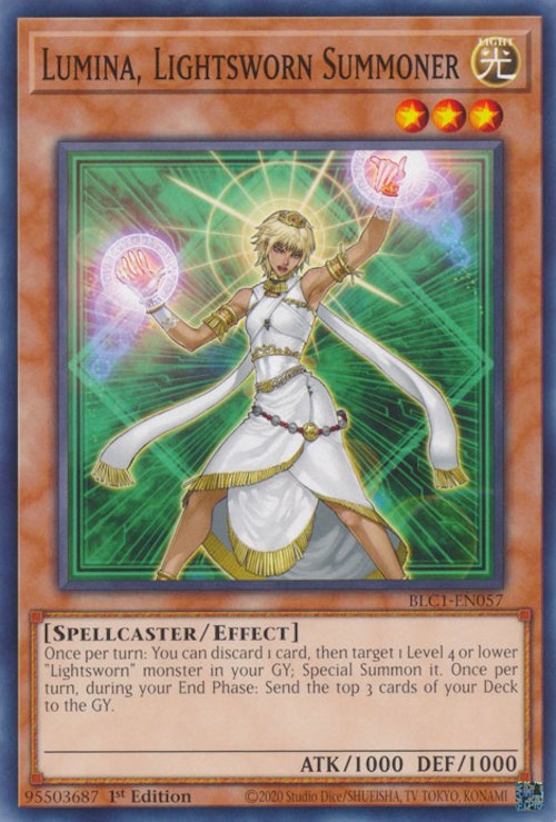 Lumina, Lightsworn Summoner [BLC1-EN057] Common | Mega City Incorporated