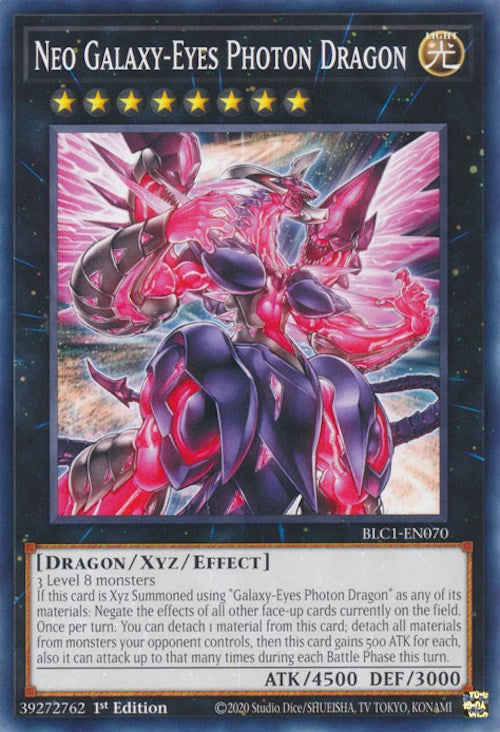 Neo Galaxy-Eyes Photon Dragon [BLC1-EN070] Common | Mega City Incorporated