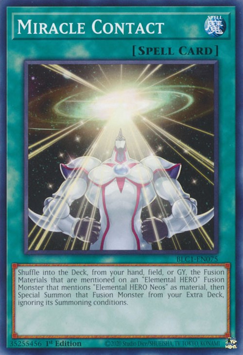 Miracle Contact [BLC1-EN075] Common | Mega City Incorporated