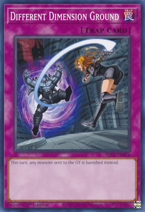 Different Dimension Ground [BLC1-EN076] Common | Mega City Incorporated