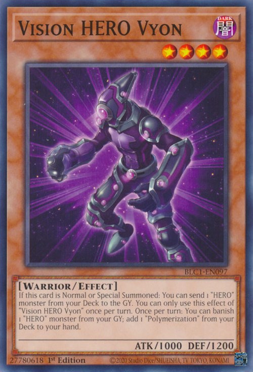 Vision HERO Vyon [BLC1-EN097] Common | Mega City Incorporated