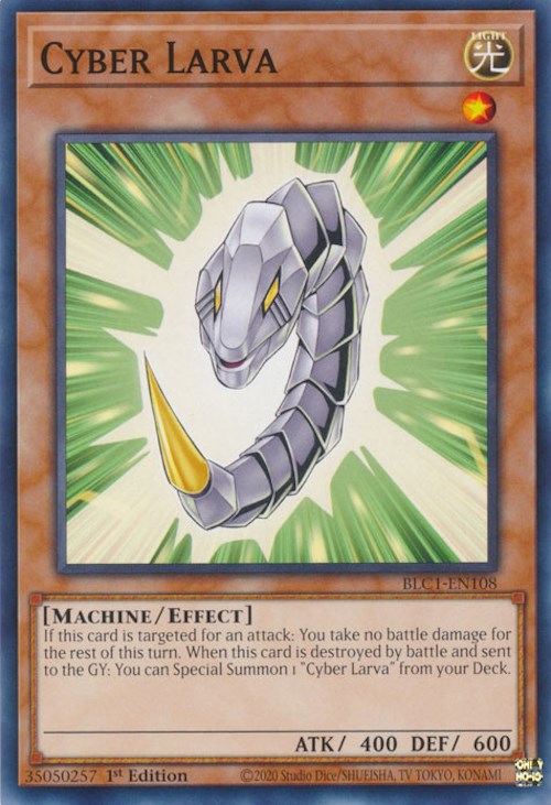 Cyber Larva [BLC1-EN108] Common | Mega City Incorporated