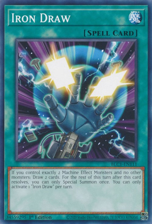 Iron Draw [BLC1-EN111] Common | Mega City Incorporated