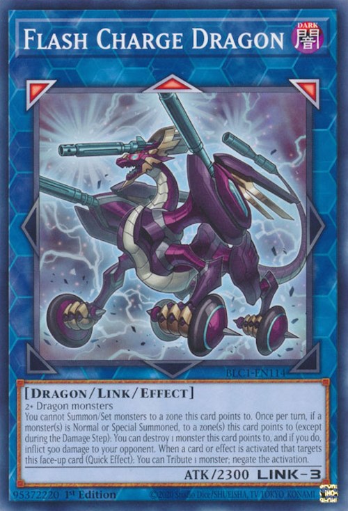 Flash Charge Dragon [BLC1-EN114] Common | Mega City Incorporated