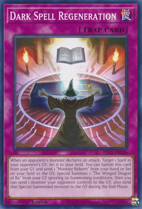 Dark Spell Regeneration [BLC1-EN126] Common | Mega City Incorporated