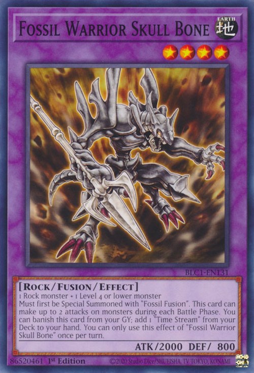 Fossil Warrior Skull Bone [BLC1-EN131] Common | Mega City Incorporated