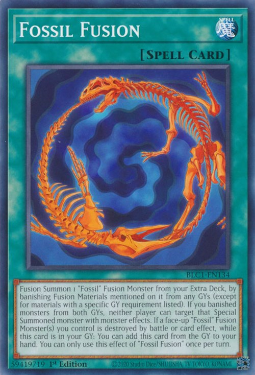 Fossil Fusion [BLC1-EN134] Common | Mega City Incorporated