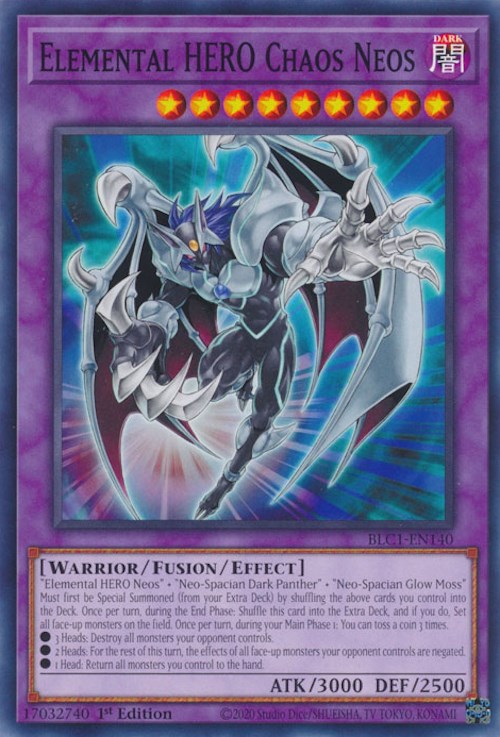 Elemental HERO Chaos Neos [BLC1-EN140] Common | Mega City Incorporated