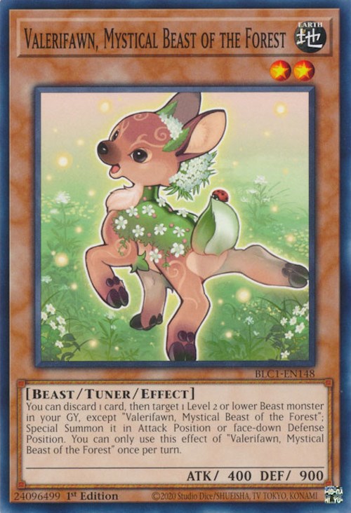 Valerifawn, Mystical Beast of the Forest [BLC1-EN148] Common | Mega City Incorporated