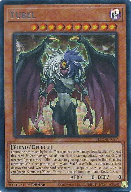 Yubel (Silver) [BLC1-EN027] Ultra Rare | Mega City Incorporated