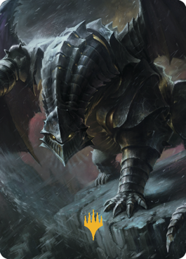 Chardalyn Dragon Art Card (Gold-Stamped Signature) [Commander Legends: Battle for Baldur's Gate Art Series] | Mega City Incorporated