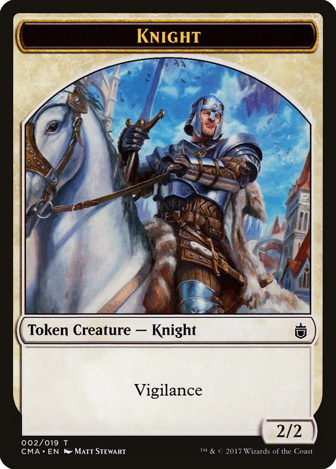 Knight [Commander Anthology Tokens] | Mega City Incorporated