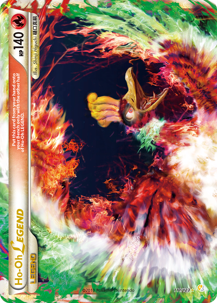 Ho-Oh LEGEND (111/123) [HeartGold & SoulSilver: Base Set] | Mega City Incorporated