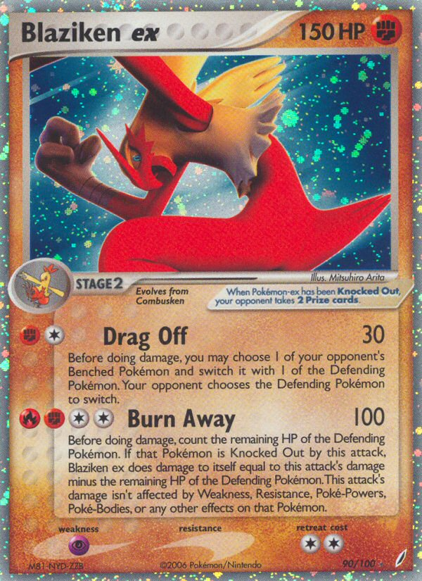 Blaziken ex (90/100) [EX: Crystal Guardians] | Mega City Incorporated