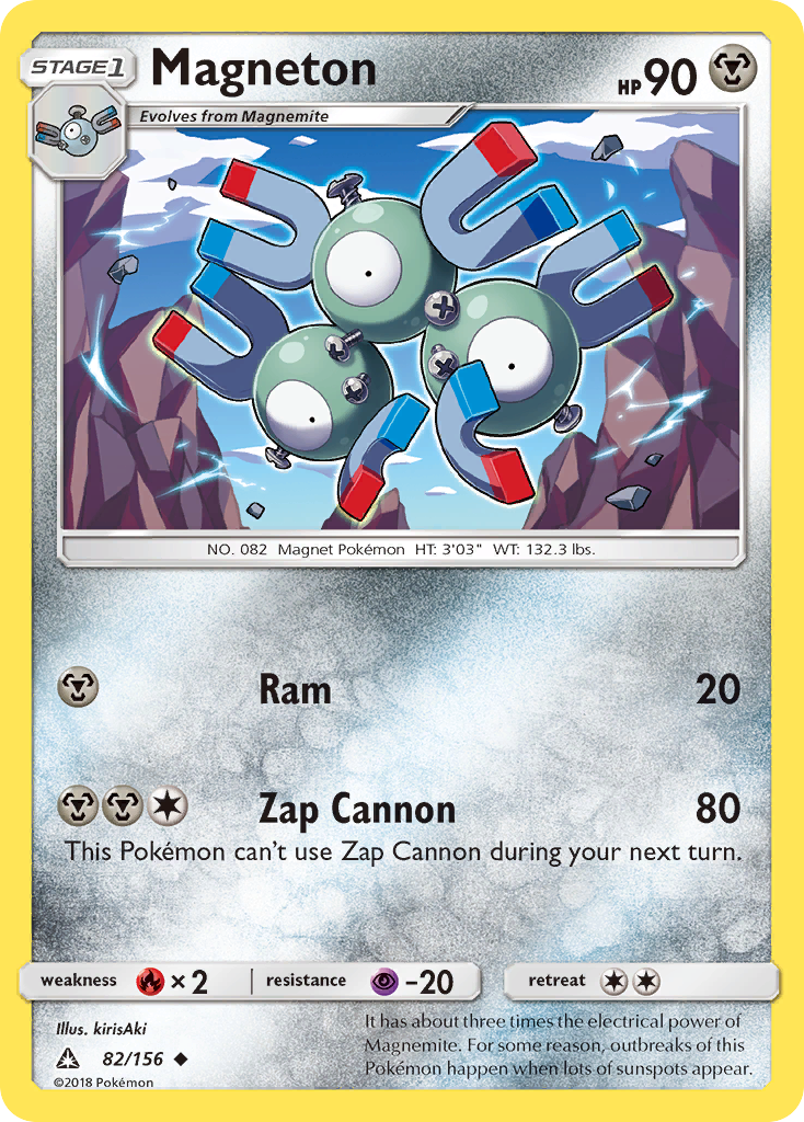 Magneton (82/156) [Sun & Moon: Ultra Prism] | Mega City Incorporated