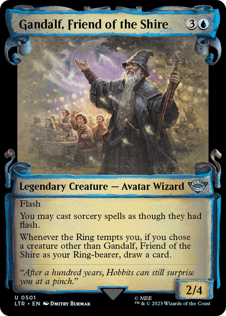 Gandalf, Friend of the Shire [The Lord of the Rings: Tales of Middle-Earth Showcase Scrolls] | Mega City Incorporated