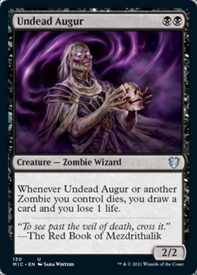 Undead Augur [Innistrad: Midnight Hunt Commander] | Mega City Incorporated