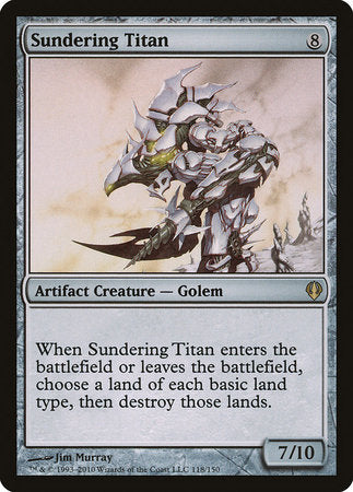 Sundering Titan [Archenemy] | Mega City Incorporated