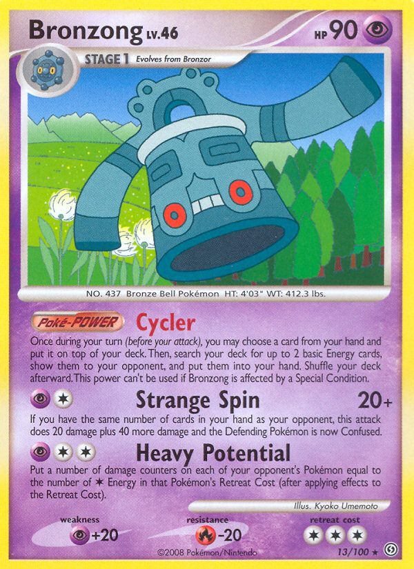 Bronzong (13/100) [Diamond & Pearl: Stormfront] | Mega City Incorporated