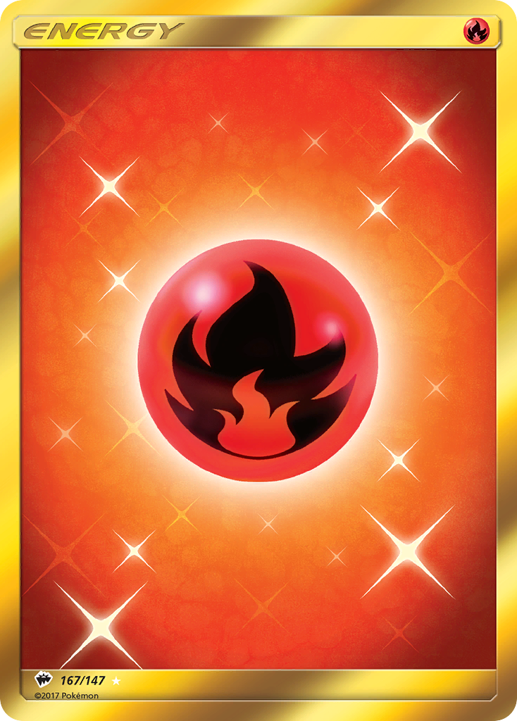 Fire Energy (167/147) [Sun & Moon: Burning Shadows] | Mega City Incorporated