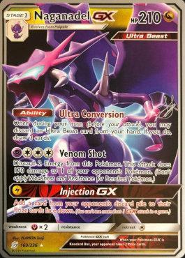 Naganadel GX (160/236) (Perfection - Henry Brand) [World Championships 2019] | Mega City Incorporated