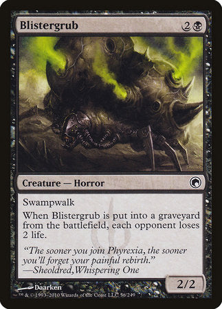 Blistergrub [Scars of Mirrodin] | Mega City Incorporated