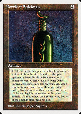 Bottle of Suleiman [Summer Magic / Edgar] | Mega City Incorporated