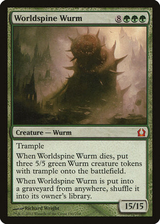 Worldspine Wurm [Return to Ravnica] | Mega City Incorporated