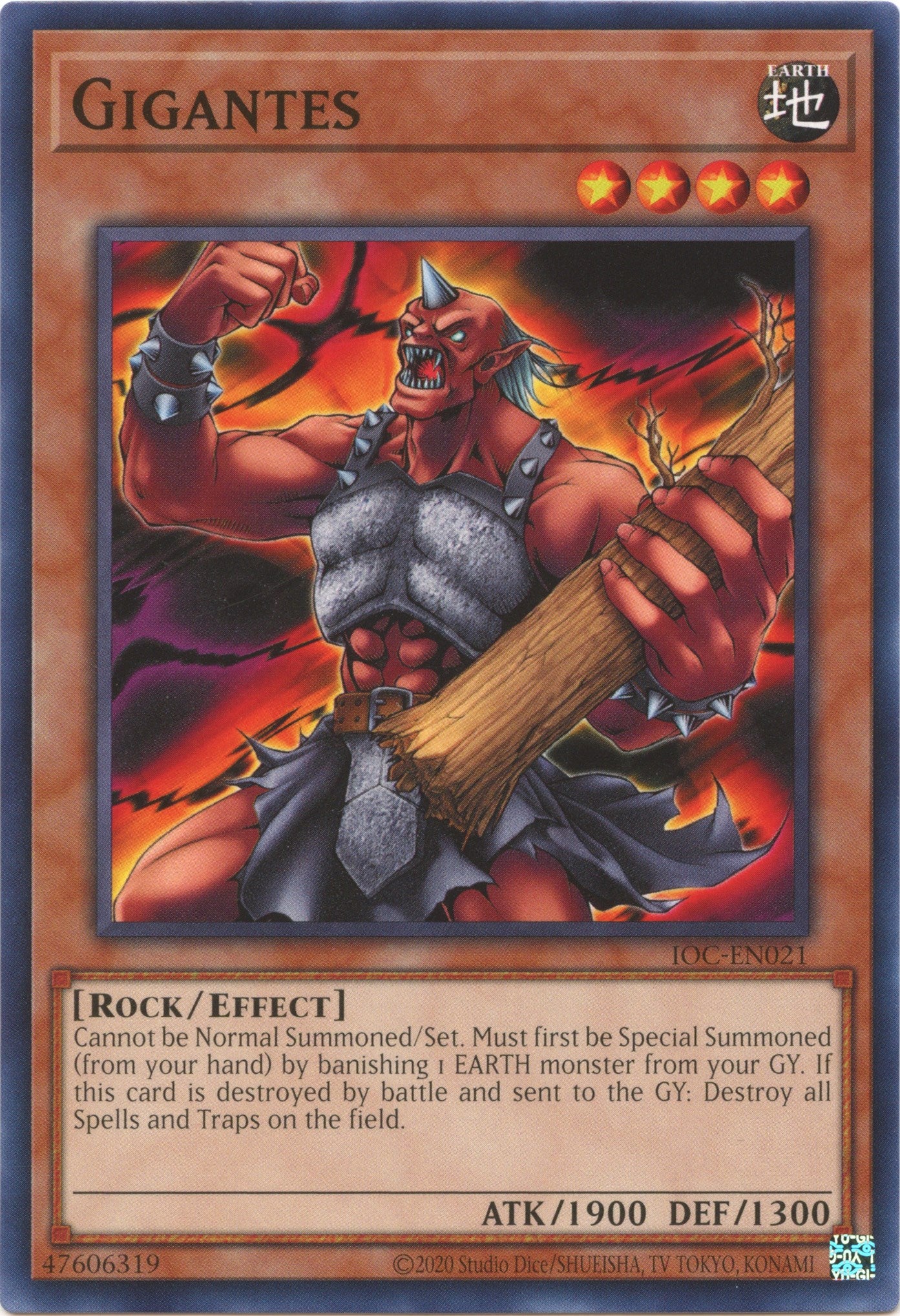 Gigantes (25th Anniversary) [IOC-EN021] Common | Mega City Incorporated