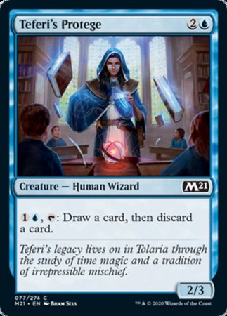 Teferi's Protege [Core Set 2021] | Mega City Incorporated