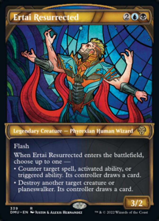 Ertai Resurrected (Showcase Textured) [Dominaria United] | Mega City Incorporated