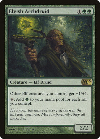 Elvish Archdruid [Magic 2010] | Mega City Incorporated