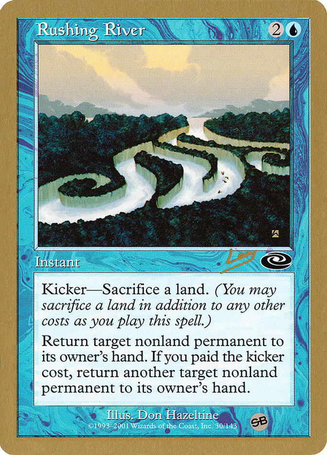 Rushing River (Raphael Levy) (SB) [World Championship Decks 2002] | Mega City Incorporated