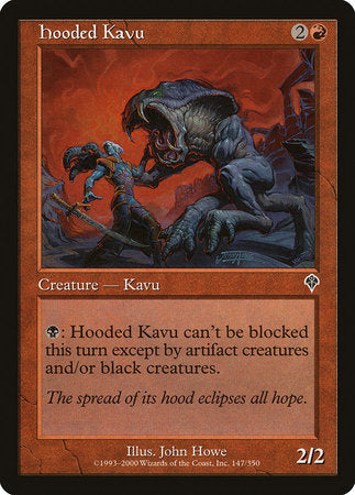 Hooded Kavu [Invasion] | Mega City Incorporated