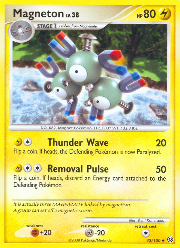 Magneton (43/100) [Diamond & Pearl: Stormfront] | Mega City Incorporated