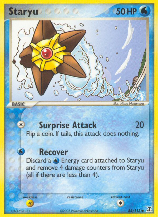 Staryu (85/113) [EX: Delta Species] | Mega City Incorporated