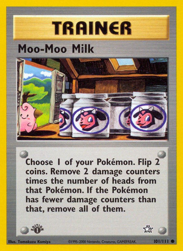 Moo-Moo Milk (101/111) [Neo Genesis 1st Edition] | Mega City Incorporated