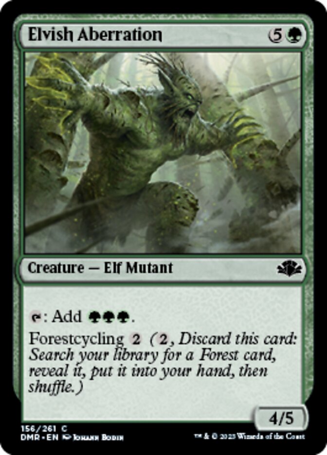 Elvish Aberration [Dominaria Remastered] | Mega City Incorporated