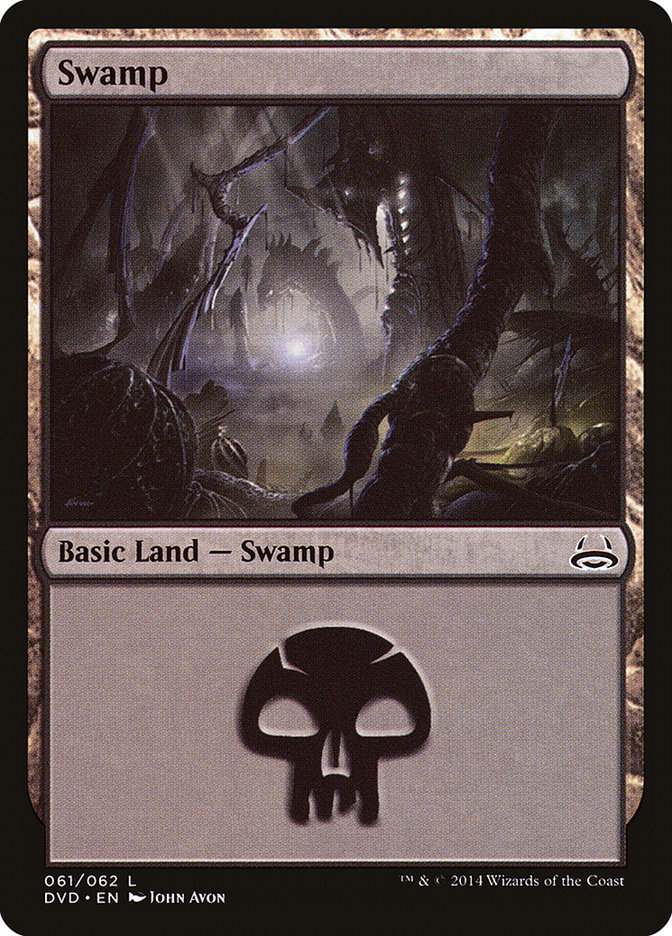 Swamp (61) (Divine vs. Demonic) [Duel Decks Anthology] | Mega City Incorporated