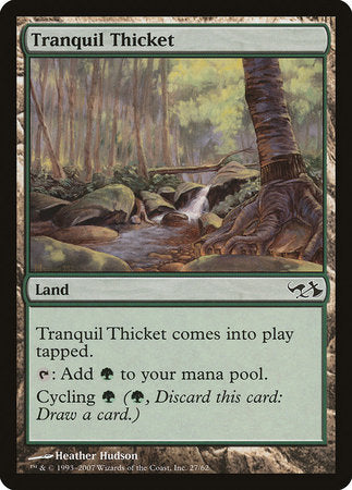Tranquil Thicket [Duel Decks: Elves vs. Goblins] | Mega City Incorporated