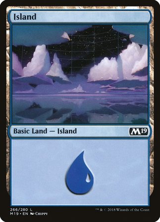 Island (266) [Core Set 2019] | Mega City Incorporated