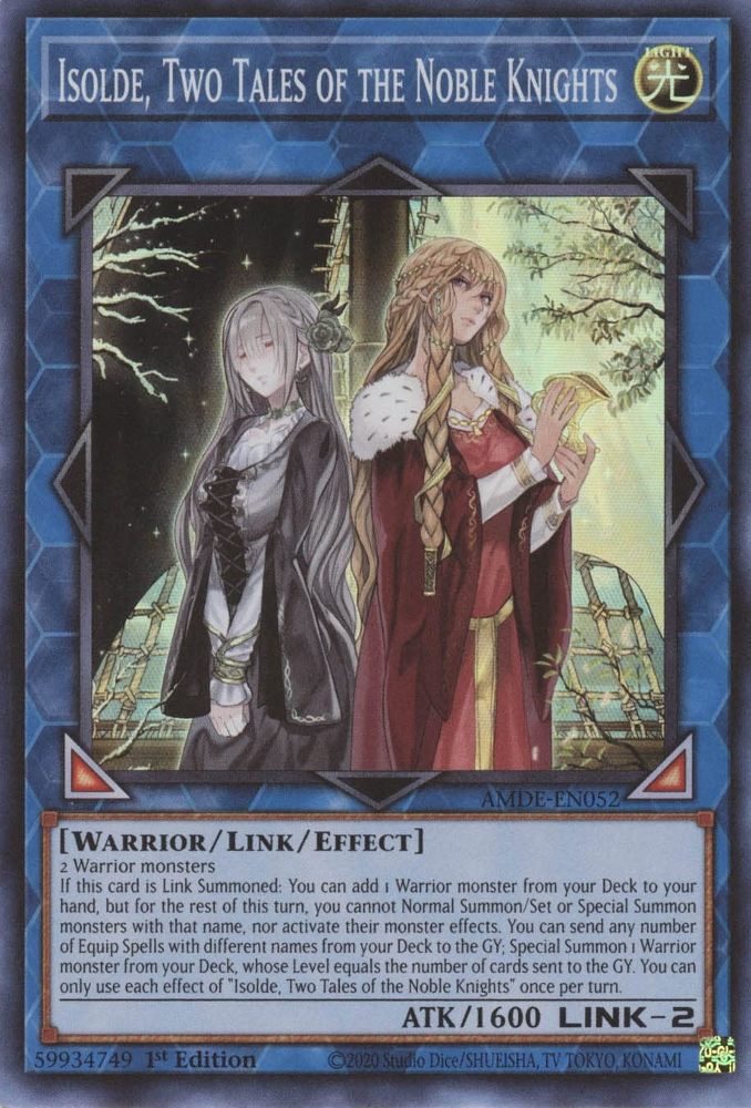 Isolde, Two Tales of the Noble Knights [AMDE-EN052] Super Rare | Mega City Incorporated