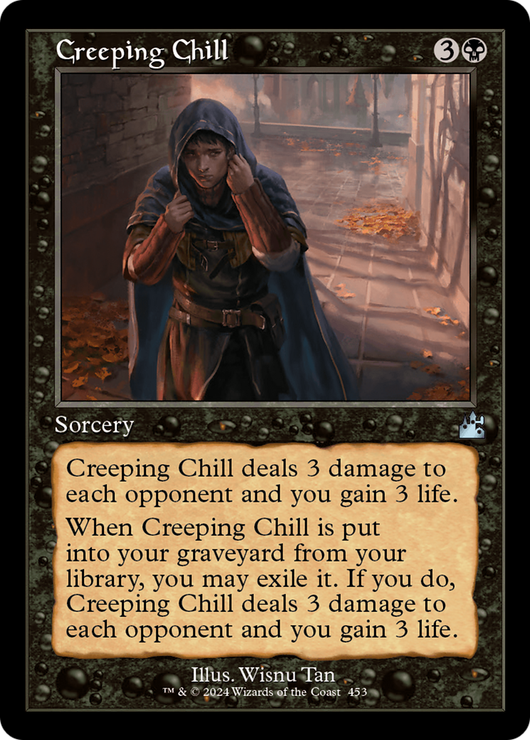 Creeping Chill (Retro Frame) [Ravnica Remastered] | Mega City Incorporated