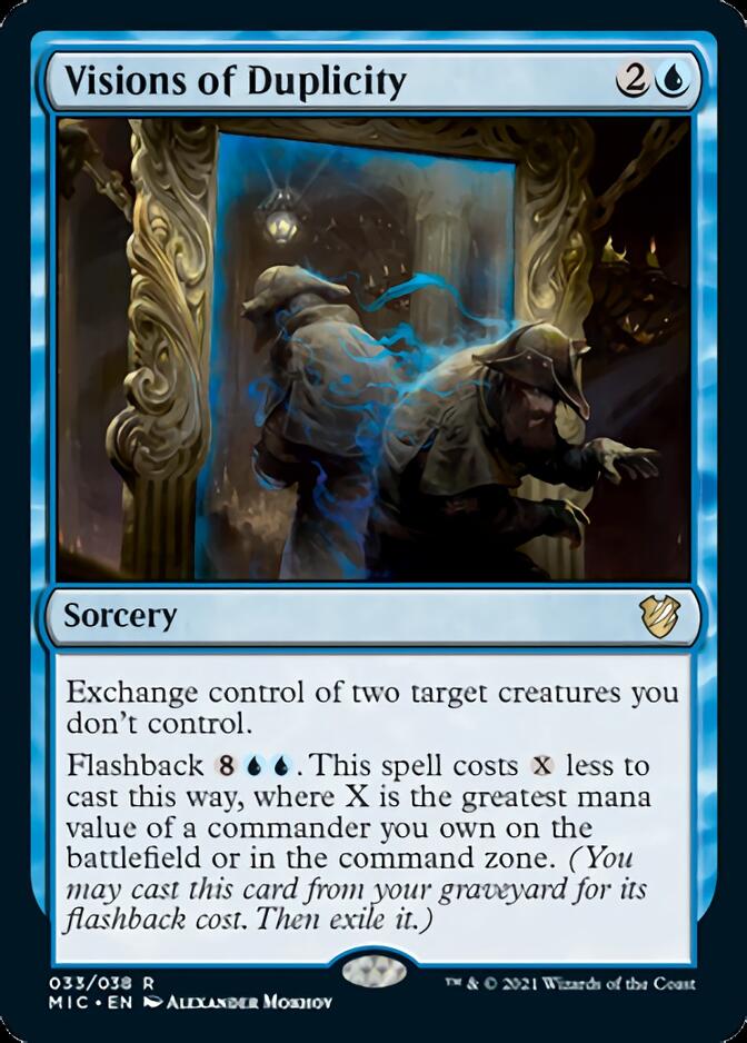 Visions of Duplicity [Innistrad: Midnight Hunt Commander] | Mega City Incorporated