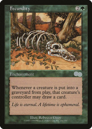Fecundity [Urza's Saga] | Mega City Incorporated